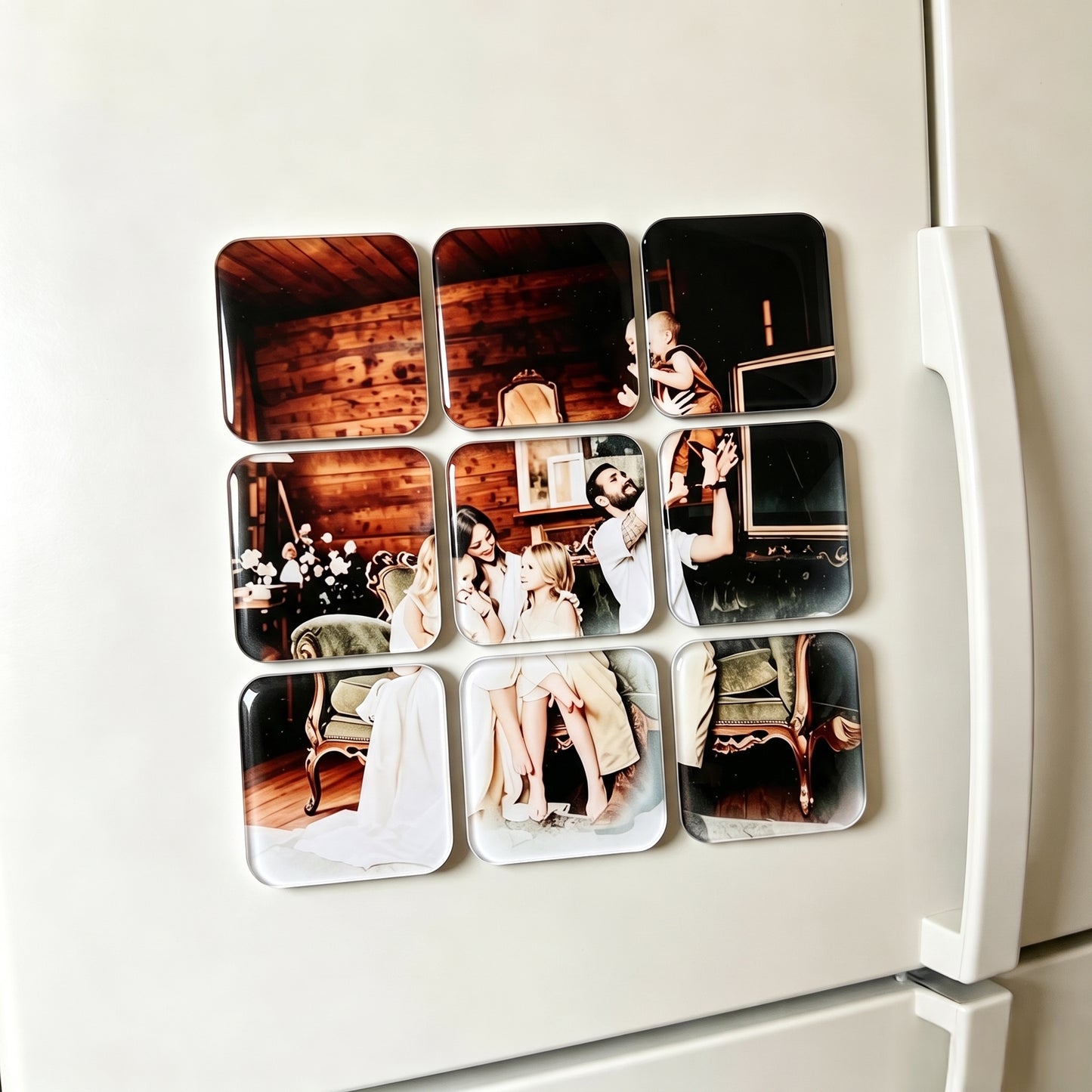 Custom Sublimation Acrylic Refrigerator Magnets
