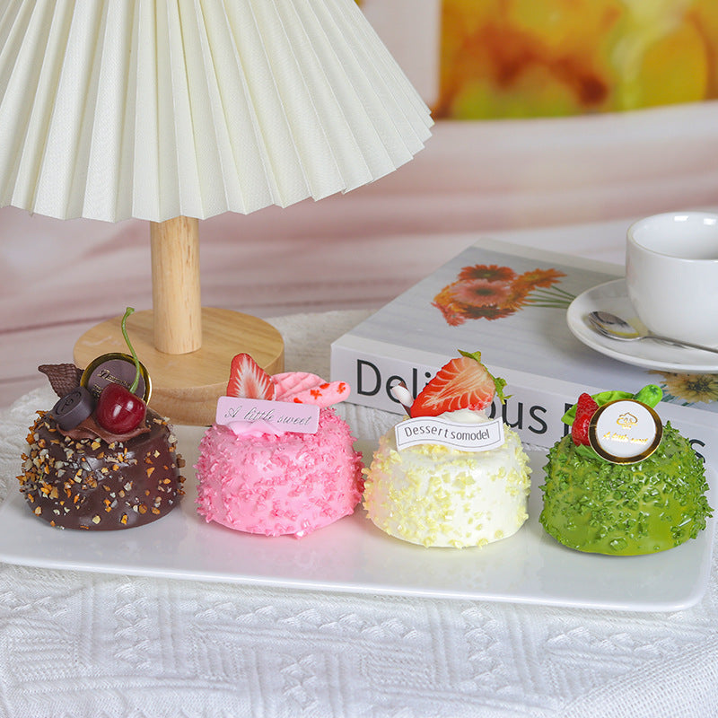 4pcs Food Lover Gift Cake Fridge Magnets