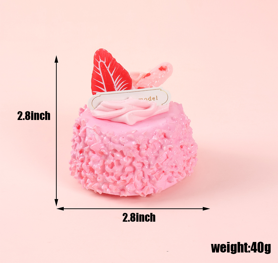4pcs Food Lover Gift Cake Fridge Magnets