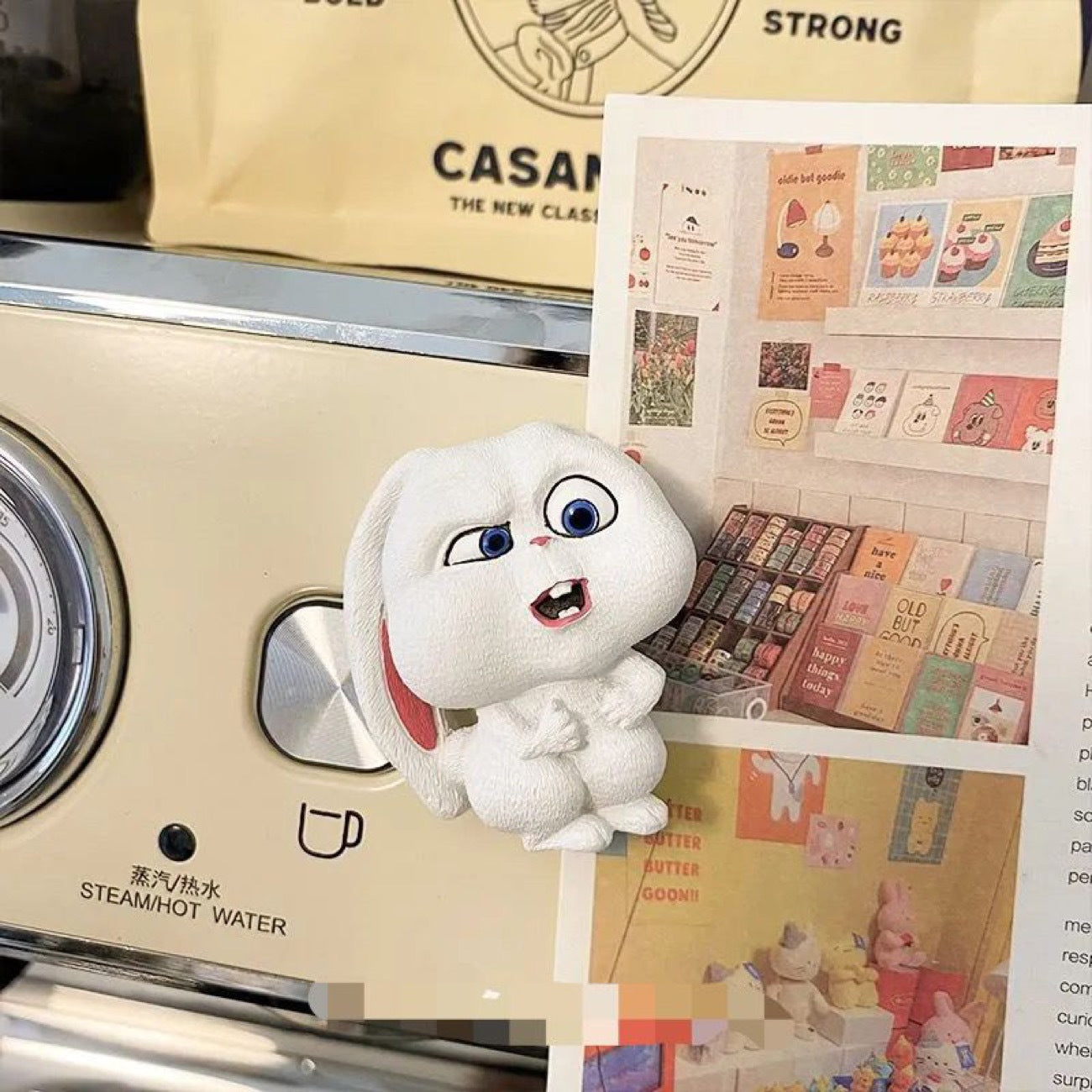 7Pcs Lovely Cartoon Pet Fridge Decor Magnets
