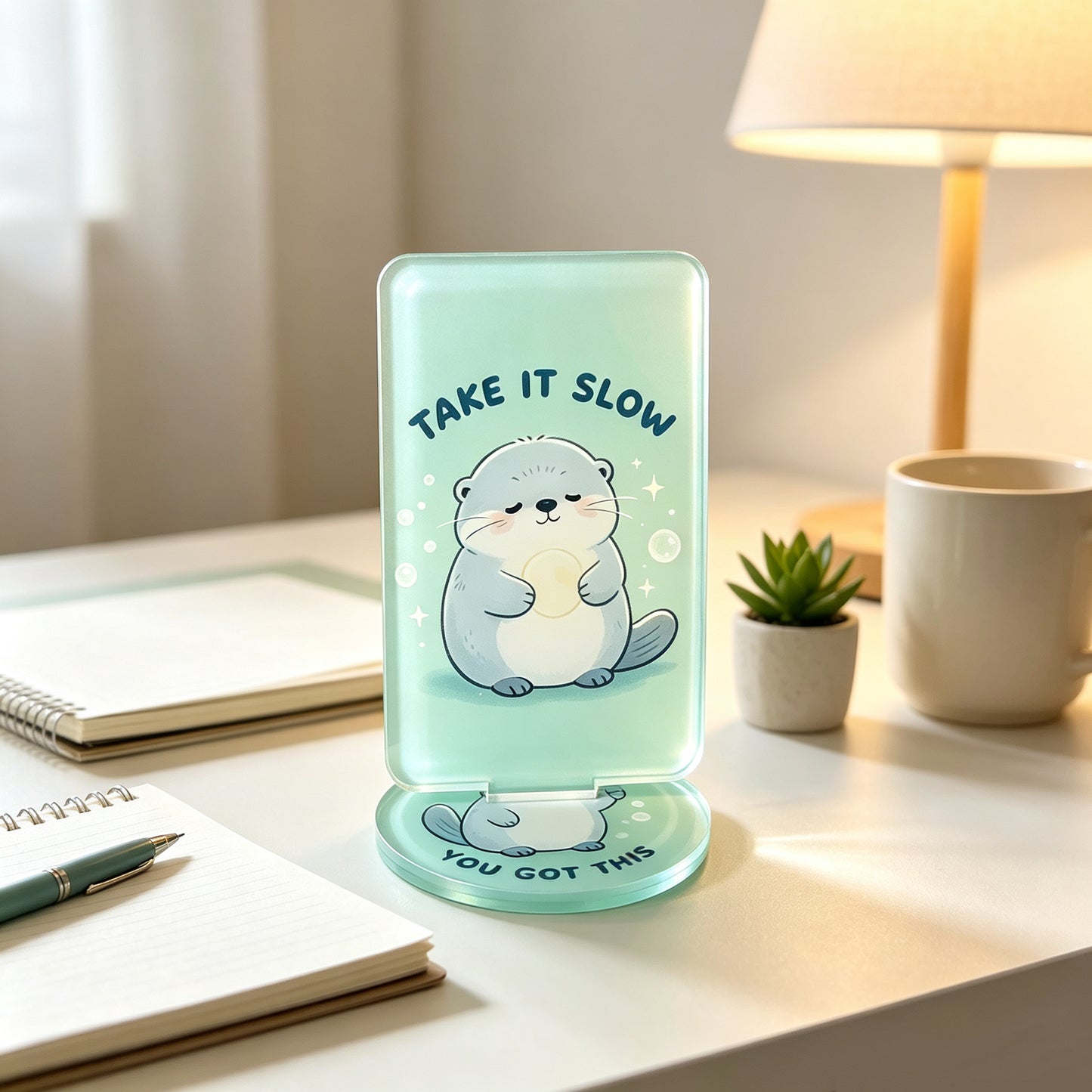 Custom Photo Heat Transfer Desktop Stand Plaque