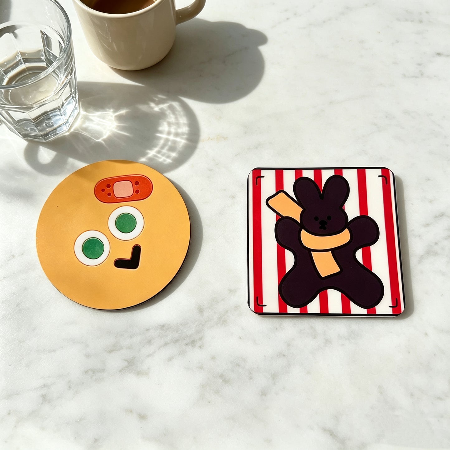 Custom Sublimation Coasters | Personalized Photo Drink Coasters