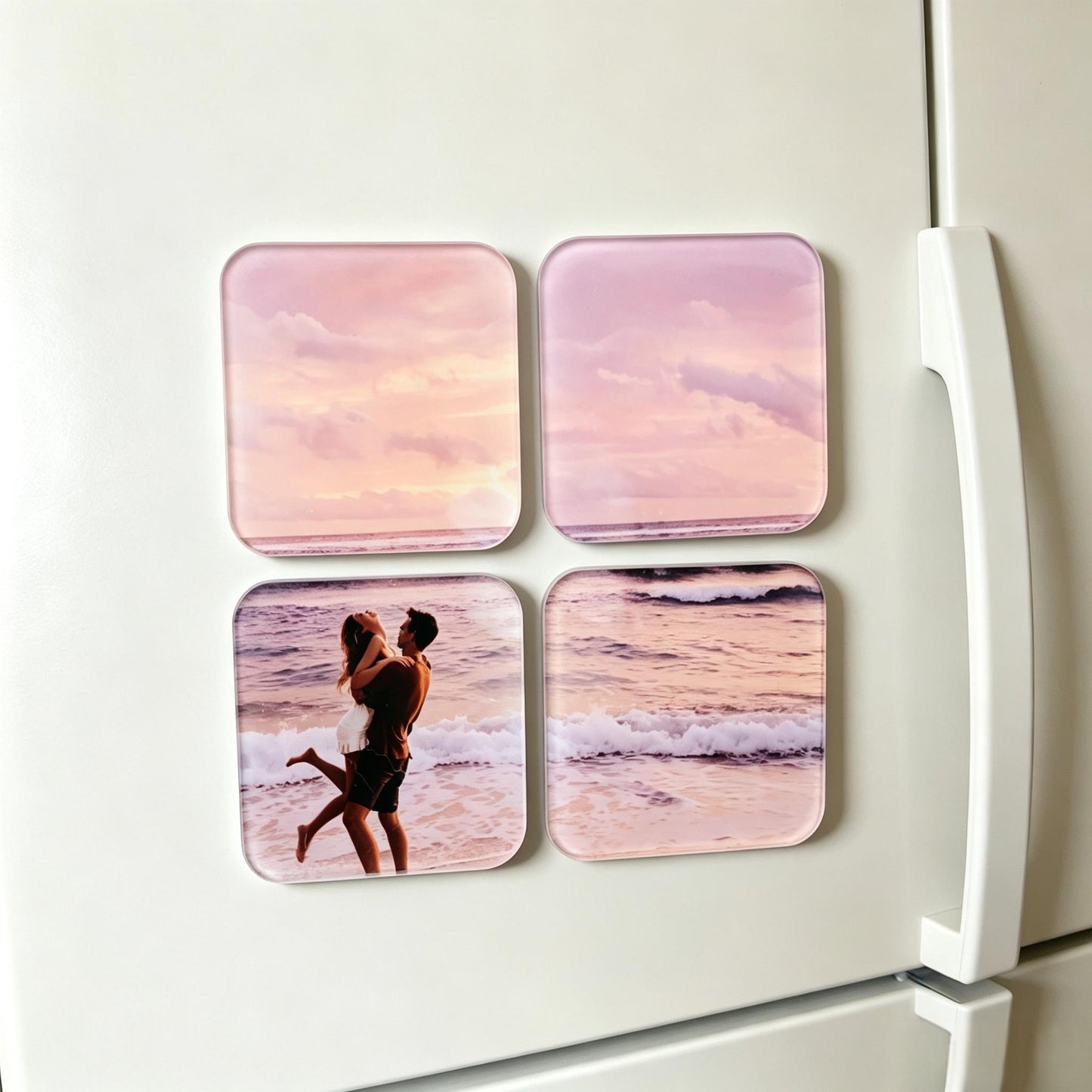 Custom Sublimation Acrylic Refrigerator Magnets