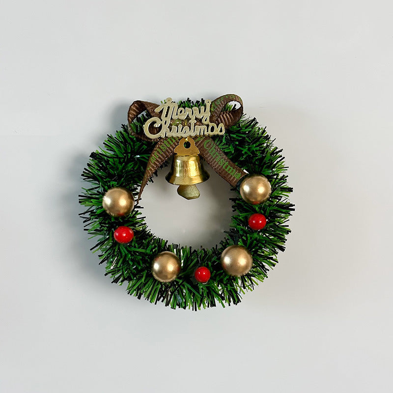 5Pcs LED Light Christmas Mini Scene Fridge Magnets