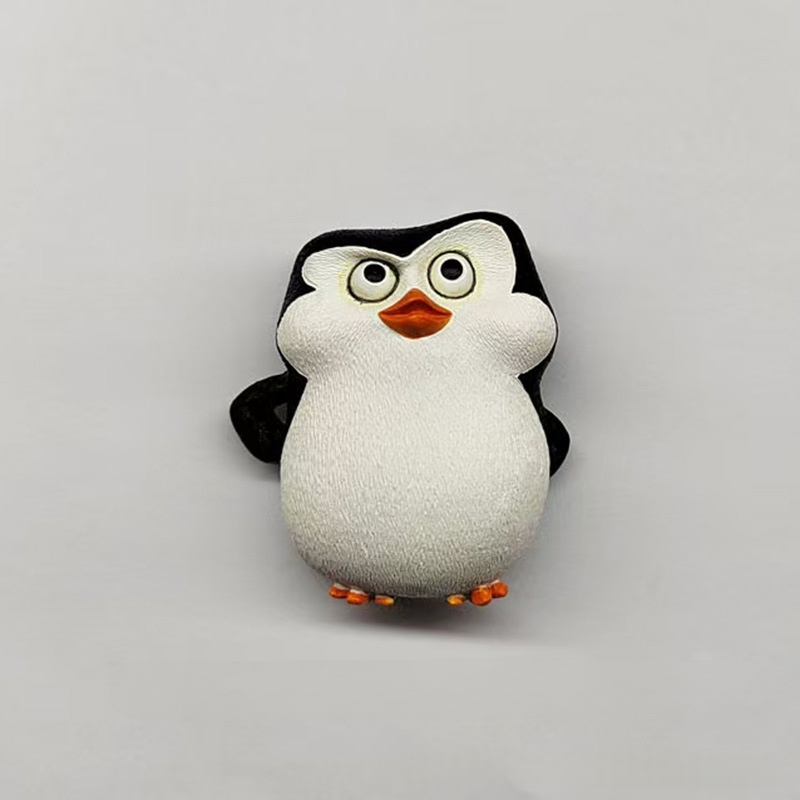 4Pcs Lovely 3D Penguin Fridge Decor Magnets
