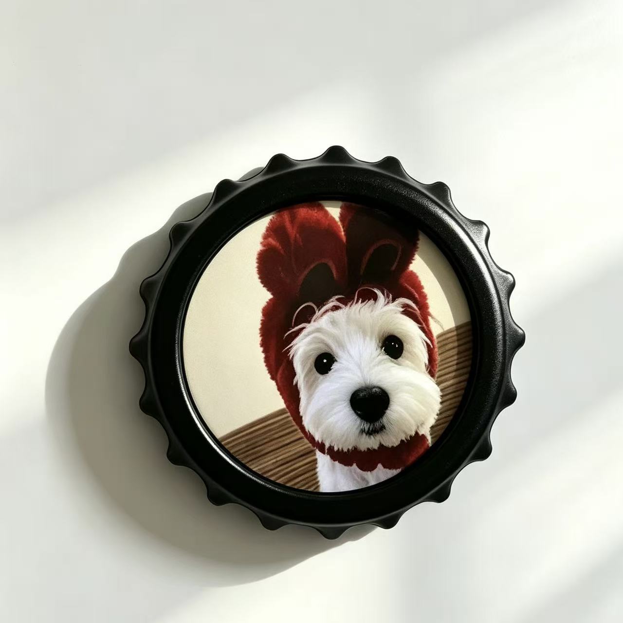 Personalized Sublimation Bottle Opener Fridge Magnet