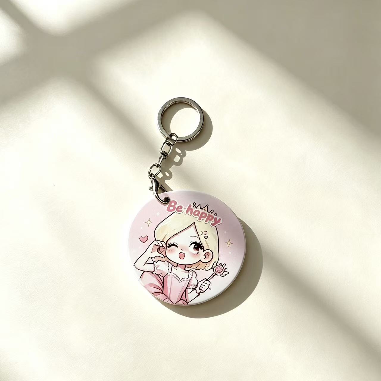 Personalized Heat Transfer Custom Photo Keychains