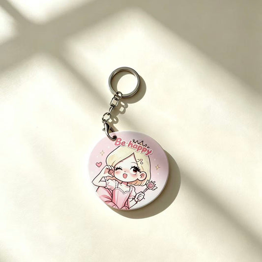 Personalized Heat Transfer Custom Photo Keychains